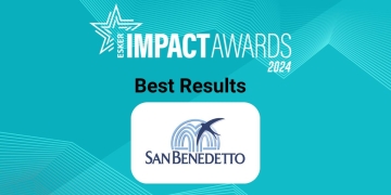 Acqua Minerale San Benedetto - Premiazione come Best Results, Esker Impact Awards 2024